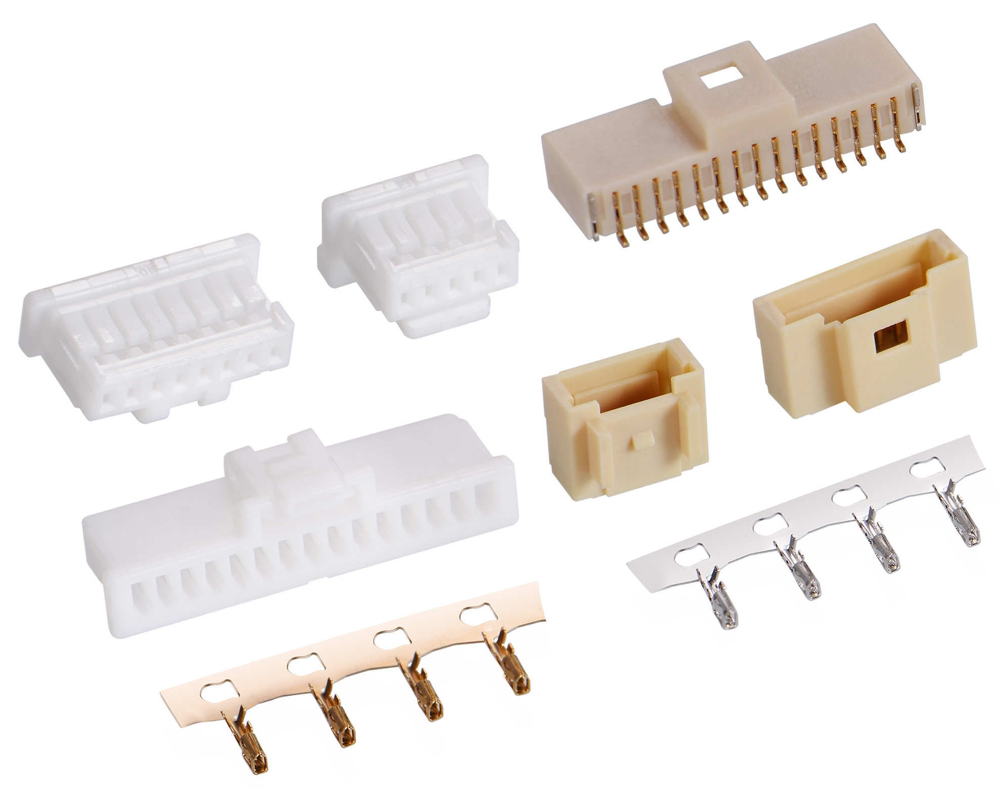 1004  Series 1.00mm Pitch (.039＂) 线对板连接器